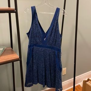 Free People eyelet dress size L